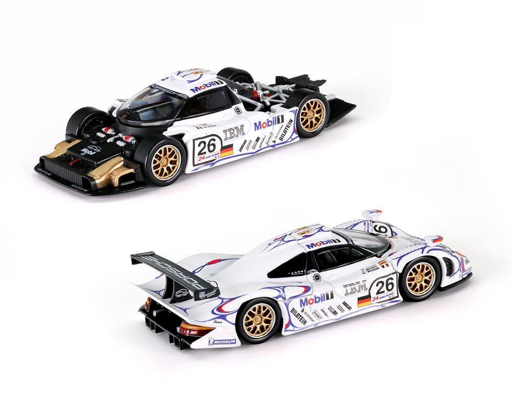 (Preorder) Trends Hobby 1:64 Porsche 911 GT1 Mobil 1 Le Mans 1998