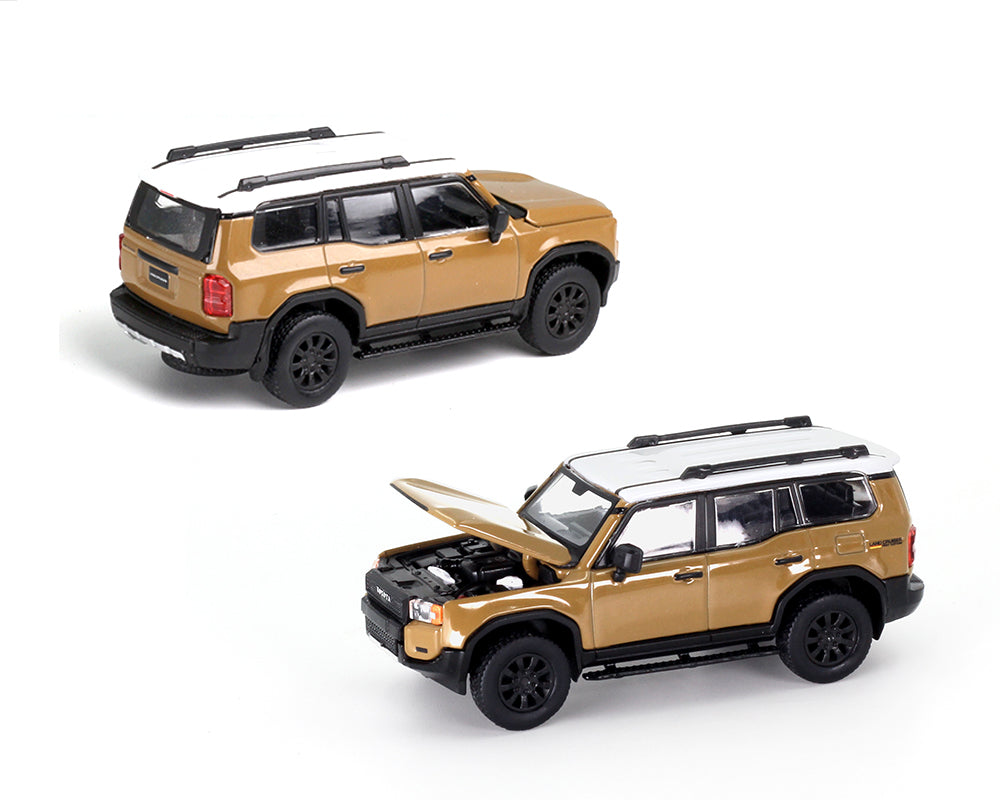 (Preorder) Trends Hobby 1:64 Toyota Land Cruiser 250 – Trail Dust Sand