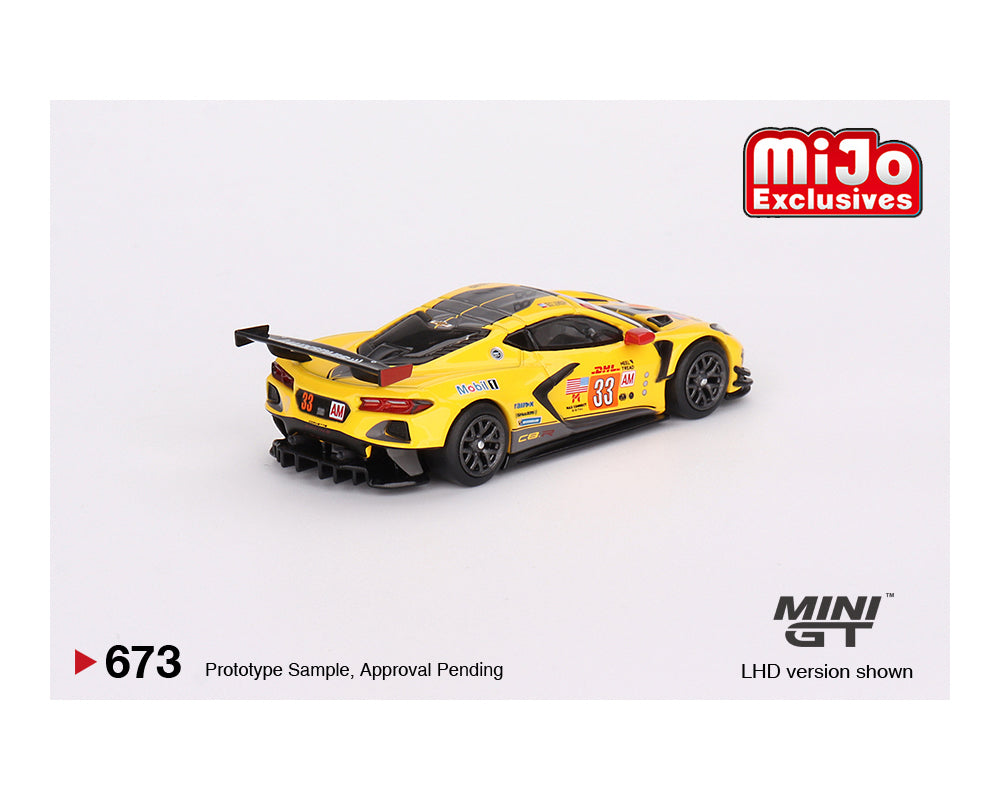 Mini GT 1:64 Chevrolet Corvette C8R Racing Cars #3 & #33 Winners with Western Star Transporter – Mijo Exclusives