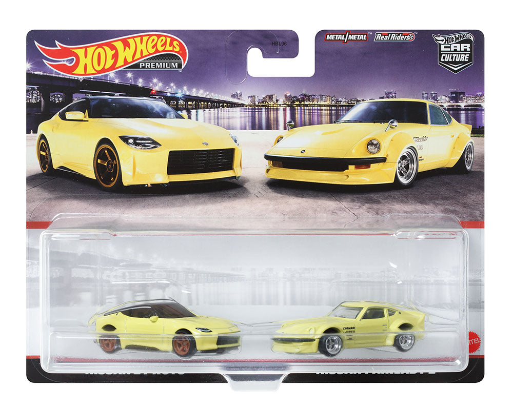 Hot Wheels 1:64 Car Culture 2 Pack Nissan Z Proto & Nissan Fairlady Z