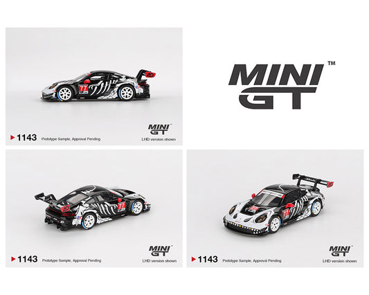 (Preorder) Mini GT 1:64 Porsche 911 GT3 R #77 AO Racing 2025 IMSA Petit Le Mans ETA: May 2026