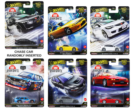(Preorder) Hot Wheels 1:64 Car Culture 2025 M Case – Ronin Run II 10 Piece Sealed Case *Please Read Description*