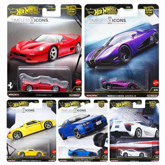 (PreOrder) Hot Wheels 1:64 Car Culture 2025 N Case – Timless Icons *Set Of 5 Casting*