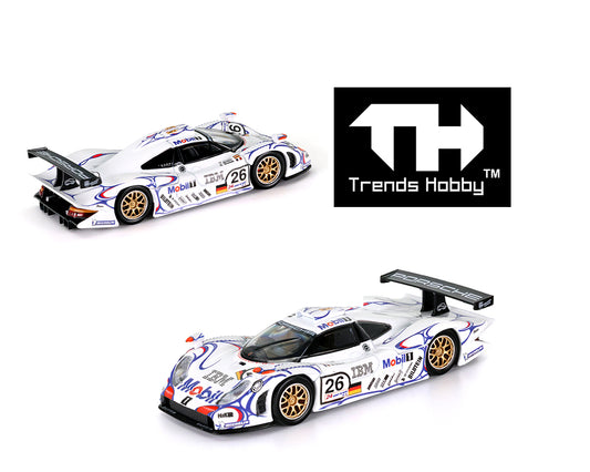 (Preorder) Trends Hobby 1:64 Porsche 911 GT1 Mobil 1 Le Mans 1998