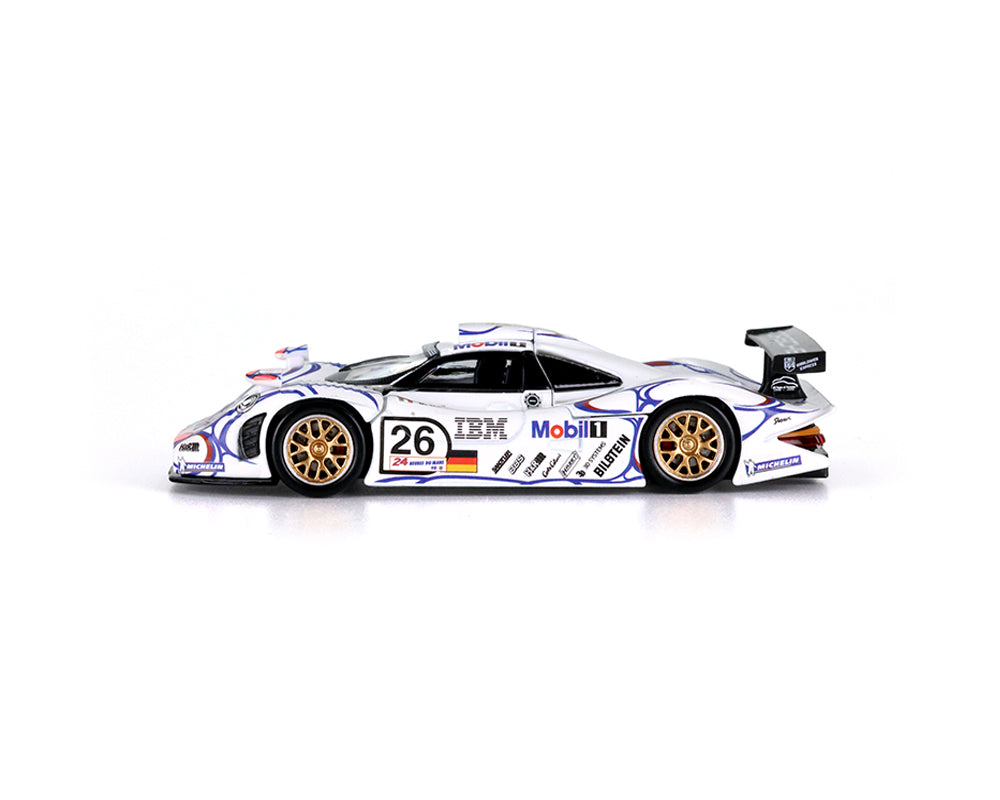 (Preorder) Trends Hobby 1:64 Porsche 911 GT1 Mobil 1 Le Mans 1998