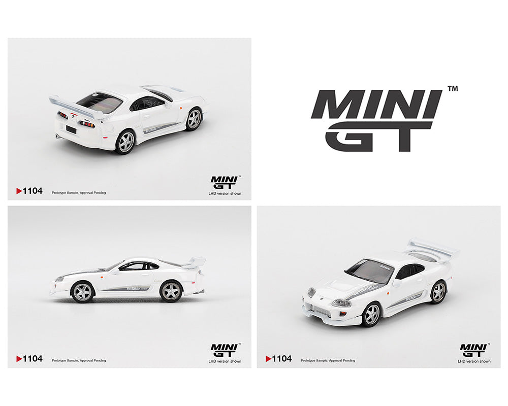 (Preorder) Mini GT 1:64 Toyota Supra VeilSide Combat V-I – White