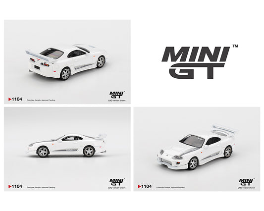 (Preorder) Mini GT 1:64 Toyota Supra VeilSide Combat V-I – White