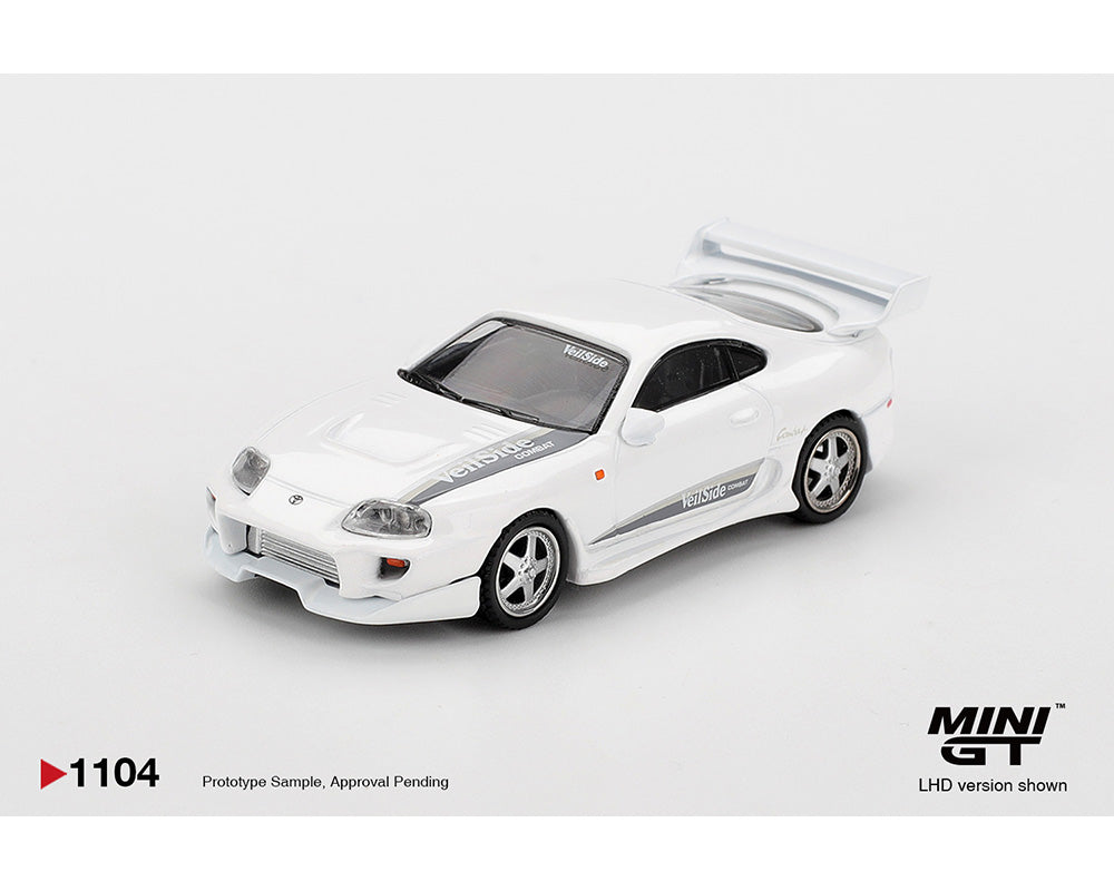 (Preorder) Mini GT 1:64 Toyota Supra VeilSide Combat V-I – White