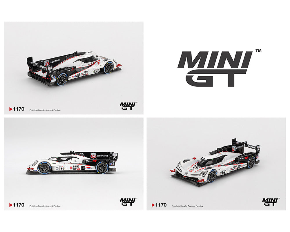 (Preorder) Mini GT 1:64 Acura ARX-06 GTP #93 Acura Meyer Shank Racing 2025 IMSA Daytona 24 Hrs