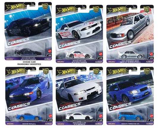 (Preorder) 1 set of Hot Wheels 1:64 Car Culture 2024 “MODERN CLASSICS”