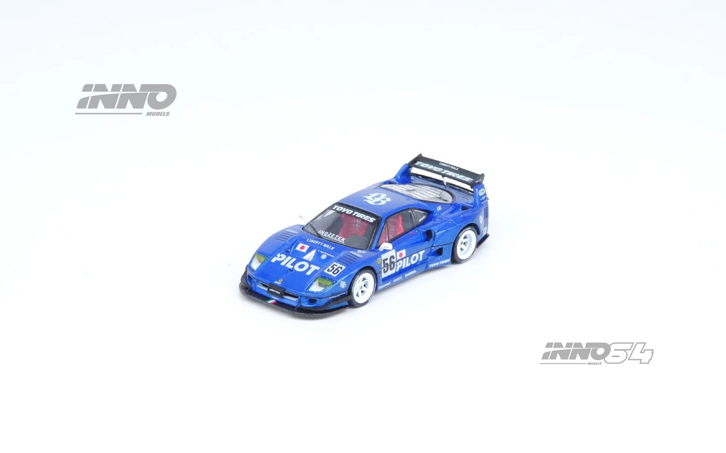 INNO64 1:64 LBWK F40 "PILOT" Tokyo Auto Salon 2024