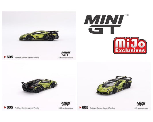 Mini GT 1:64 Lamborghini LB-Silhouette WORKS Aventador GT EVO – Lime