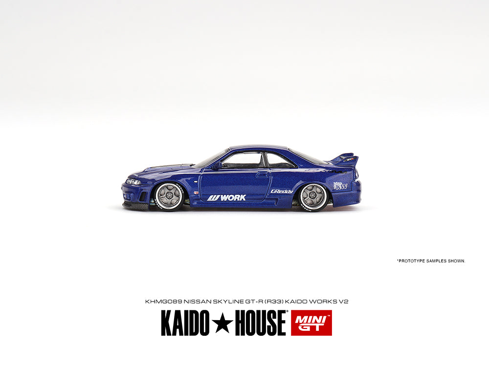 Kaido House x Mini GT 1:64 Nissan Skyline GT-R (R33) Kaido Works V2