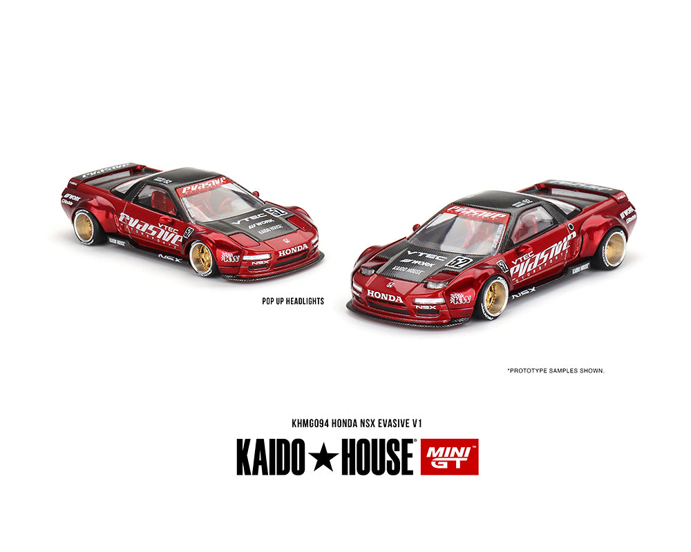 Kaido House x Mini GT 1:64 Honda NSX Evasive V1