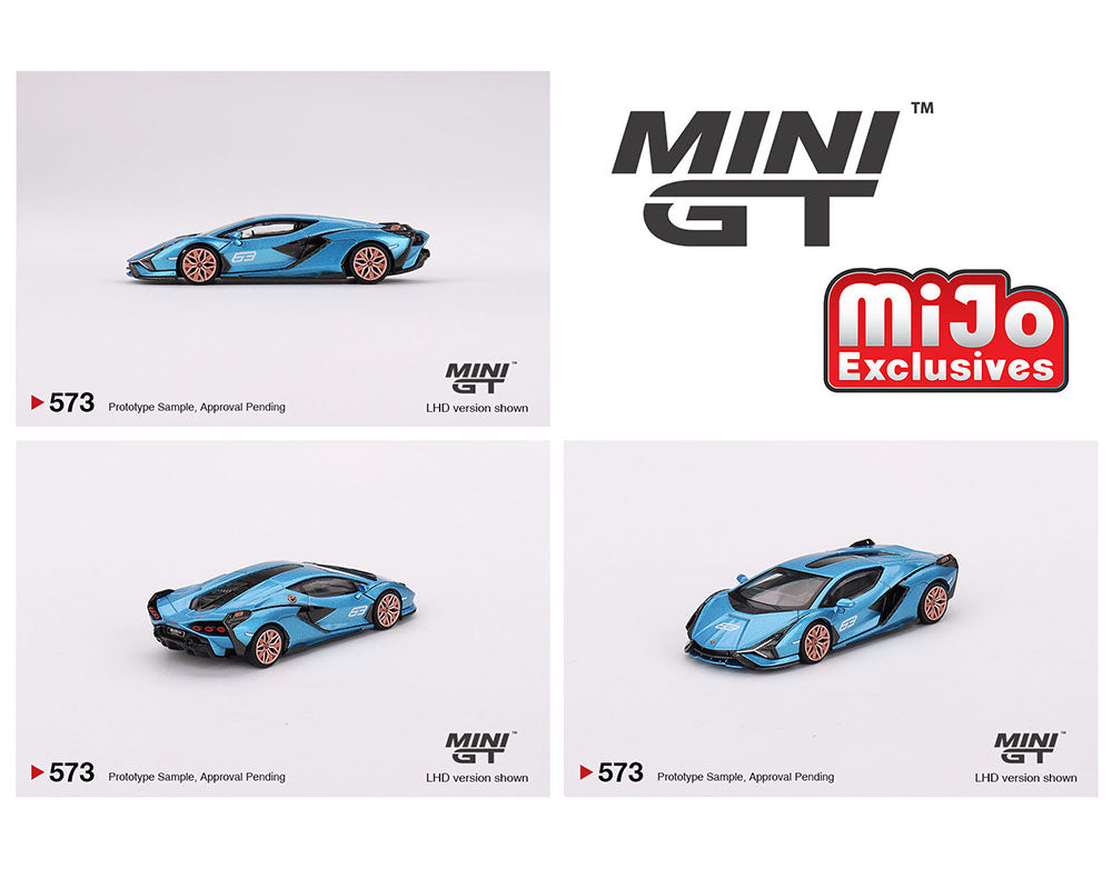 Mini GT 1:64 Lamborghini Sián FKP 37 Ble Aegir – Mijo Exclusives